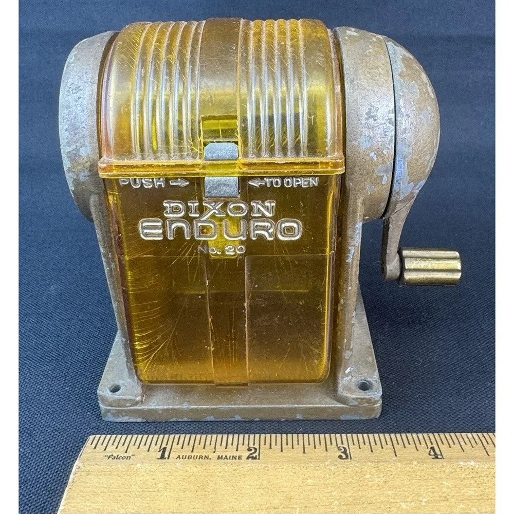 Vintage Dixon Enduro No. 20 Manual Pencil Sharpener